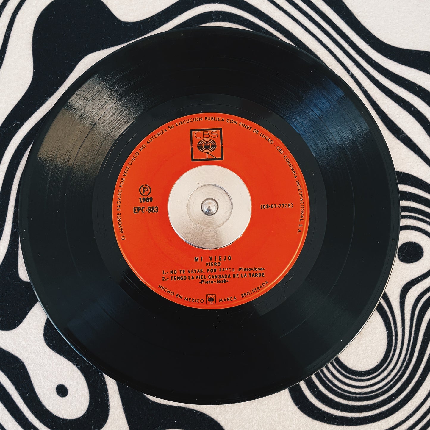 7¨| Piero - Mi Viejo / No te vayas por favor Ep