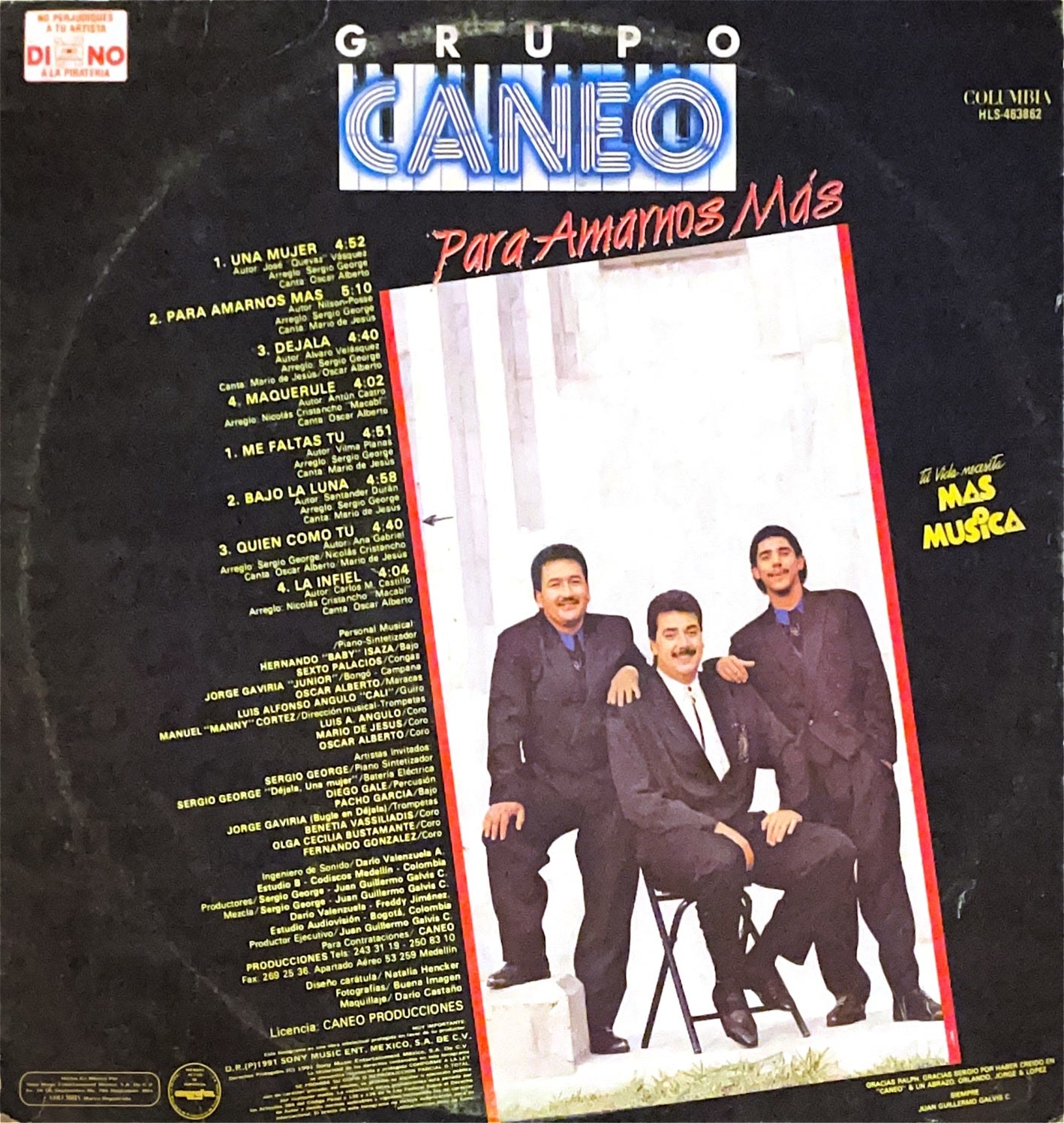 Grupo Caneo – Para Amarnos Más