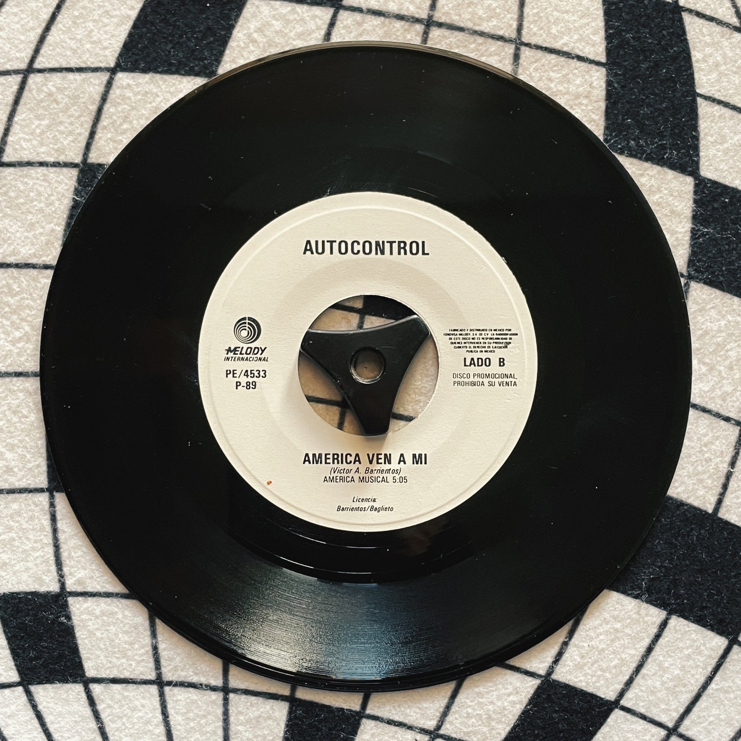 7¨| Autocontrol – America Ven A Mi (promocional)