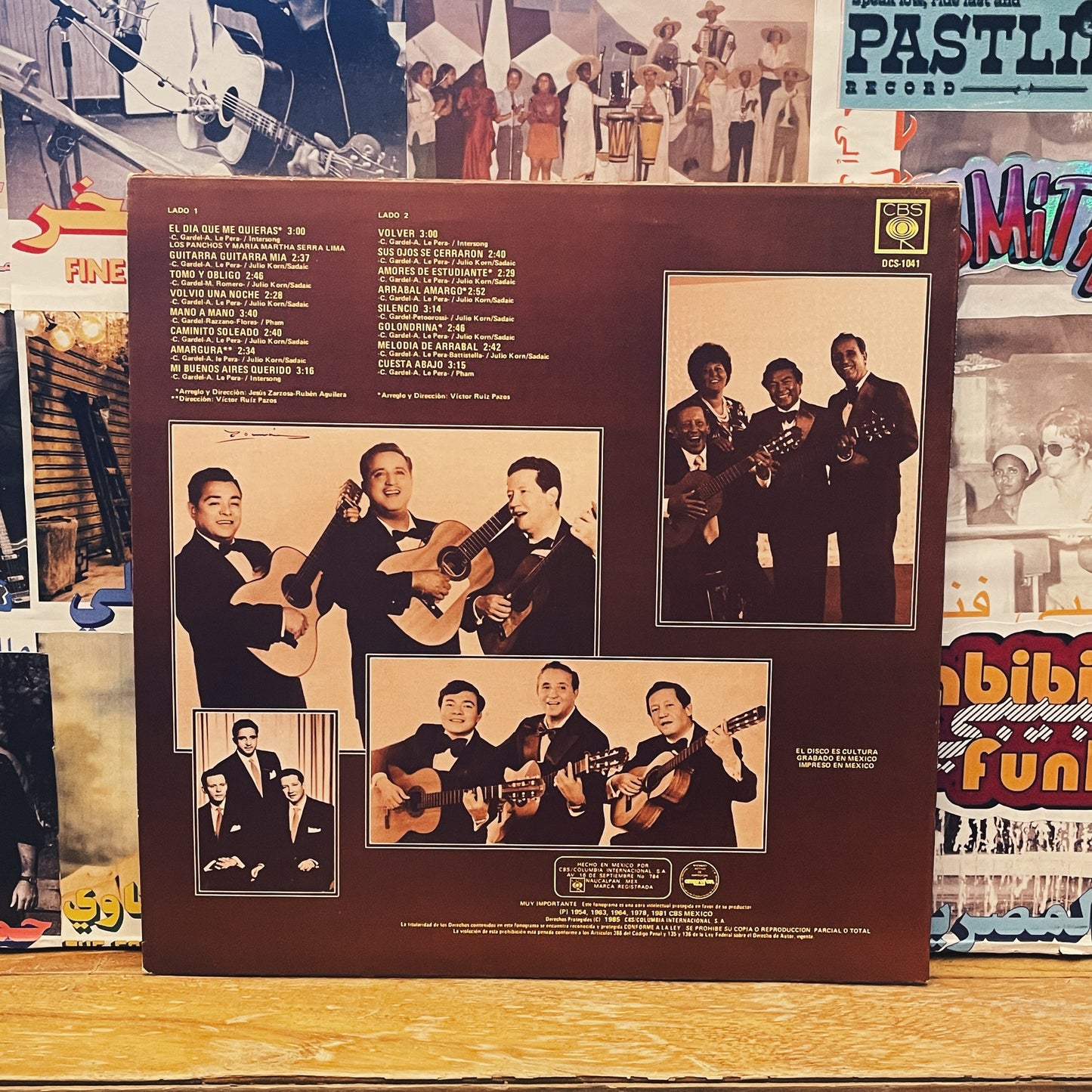 Los Panchos – Homenaje A Carlos Gardel En Su 50 Aniversario