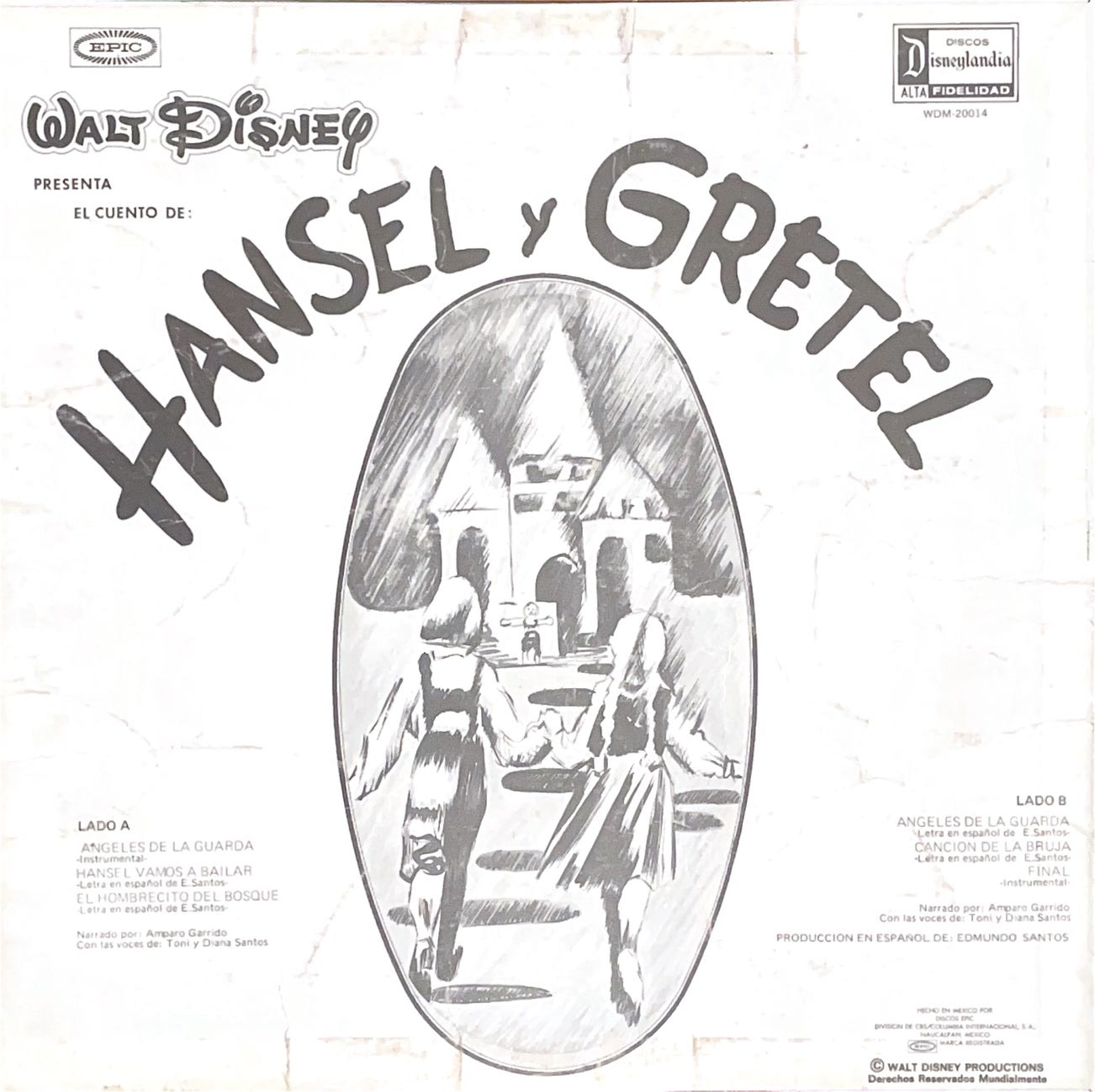 Walt Disney – Hansel Y Gretel