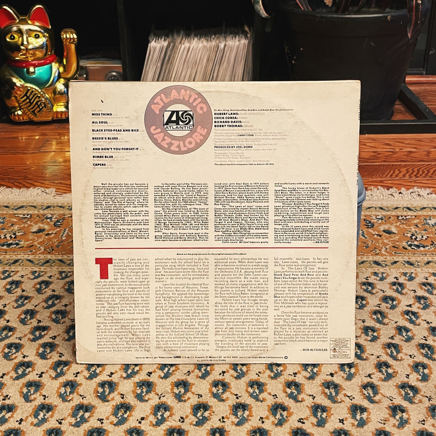 Hubert Laws – The Laws Of Jazz