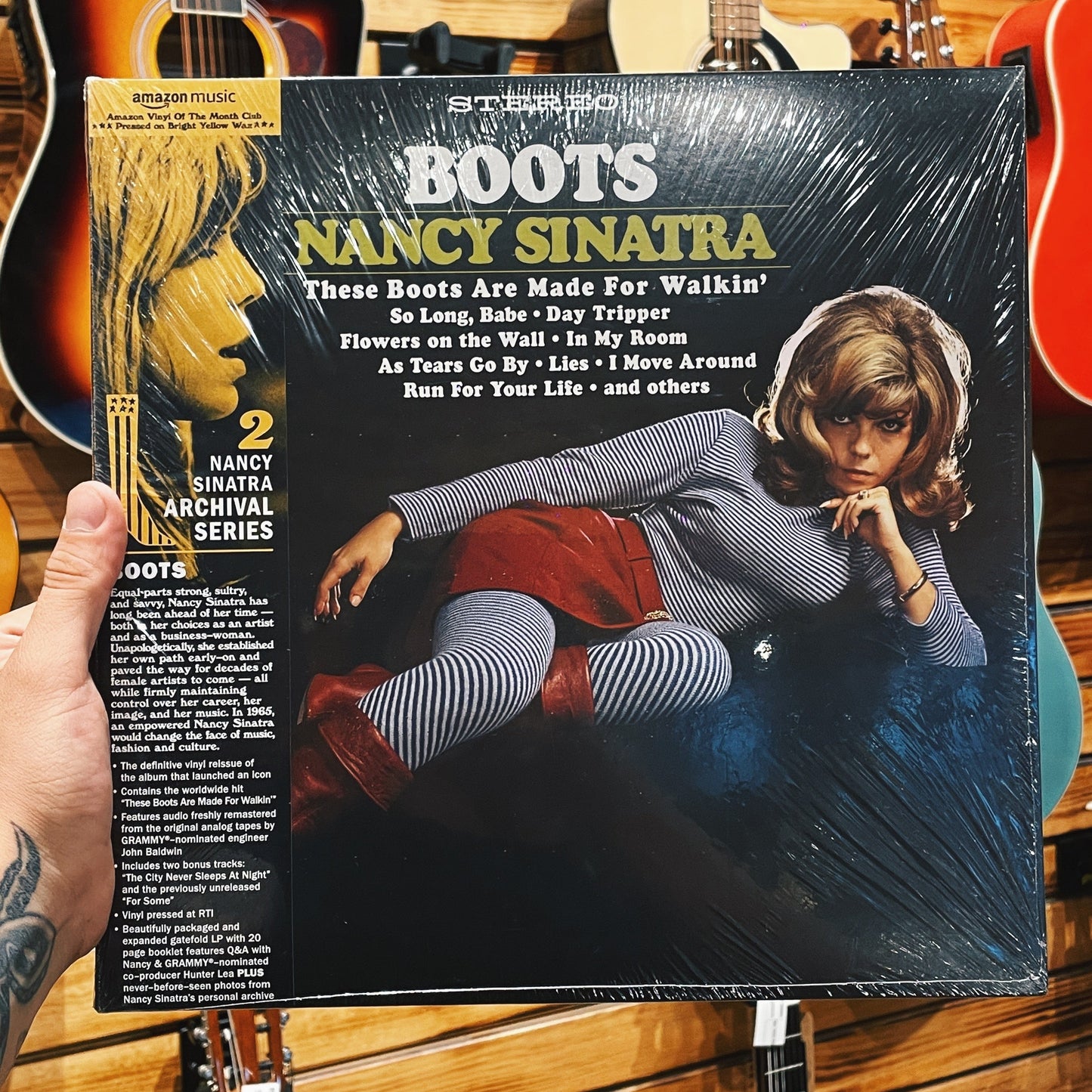 Nancy Sinatra – Boots (Vinyl amarillo)