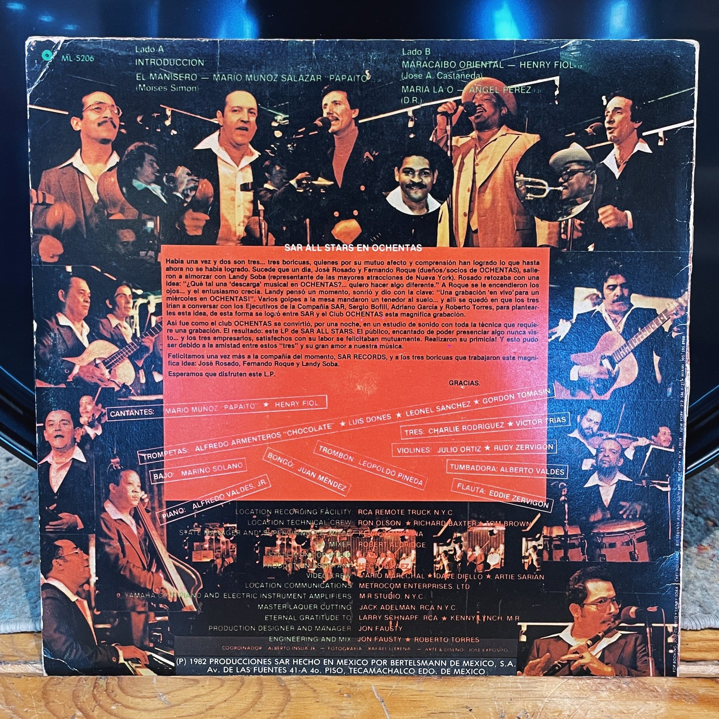 SAR All Stars – Recorded Live In Club Ochentas - Album 2