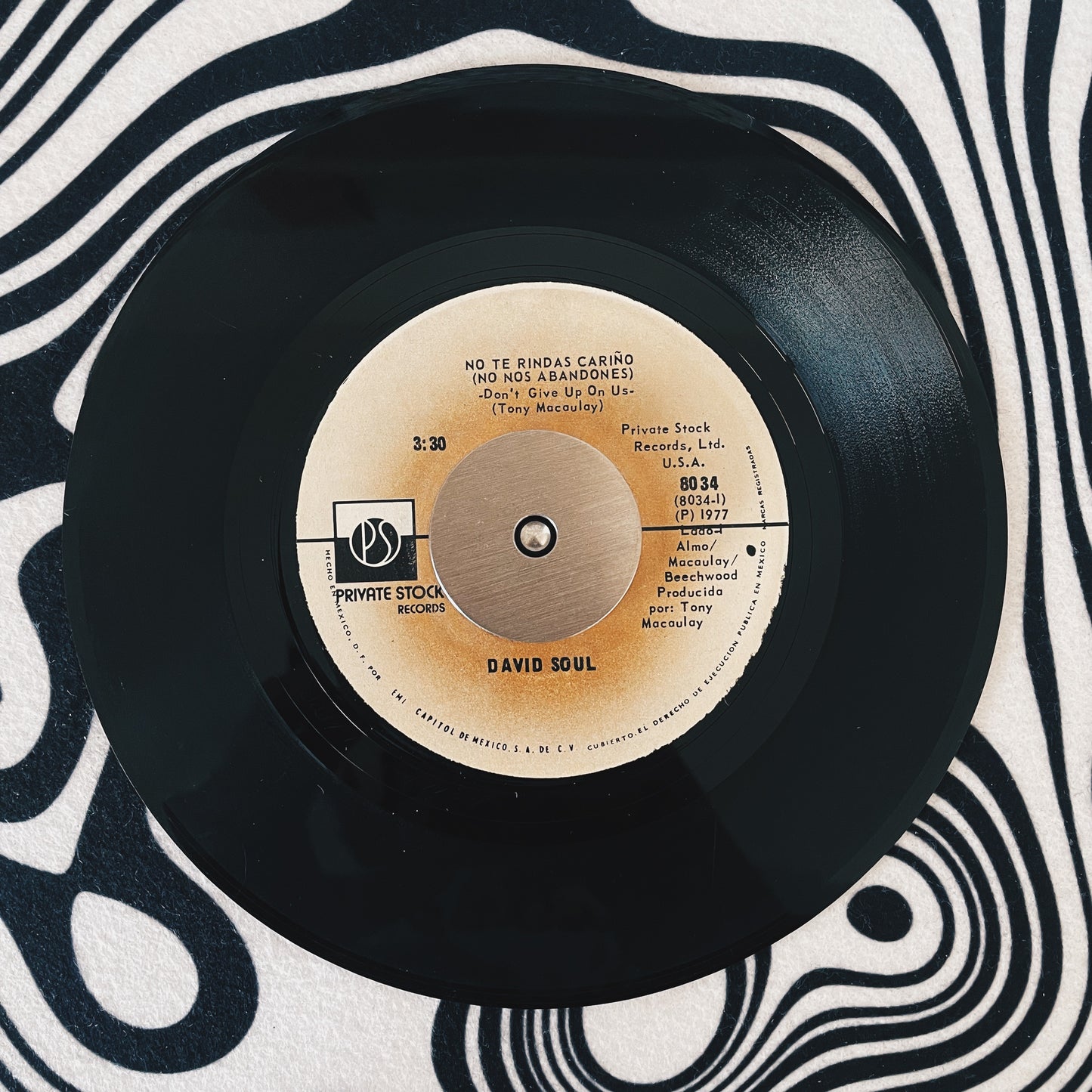 7¨| David Soul – No Te Rindas Cariño (No Nos Abandones) = Dont Give Up On Us