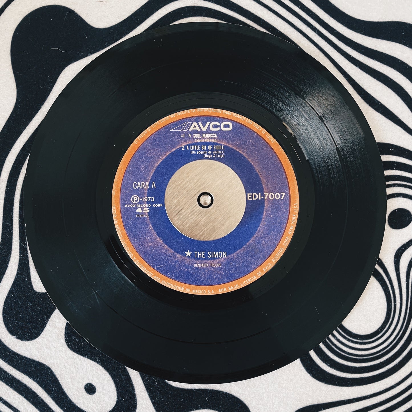 7¨| The Simon - Soul makossa / The Stylistics - break up to make up