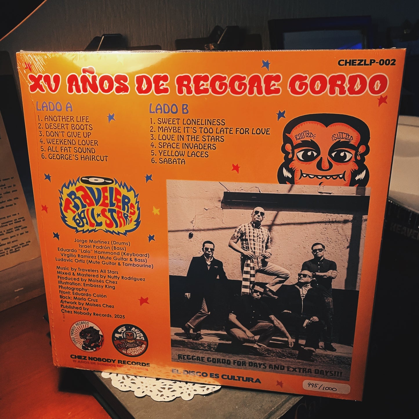 Travelers All Stars – XV Años De Reggae Gordo (Color brown vinyl)