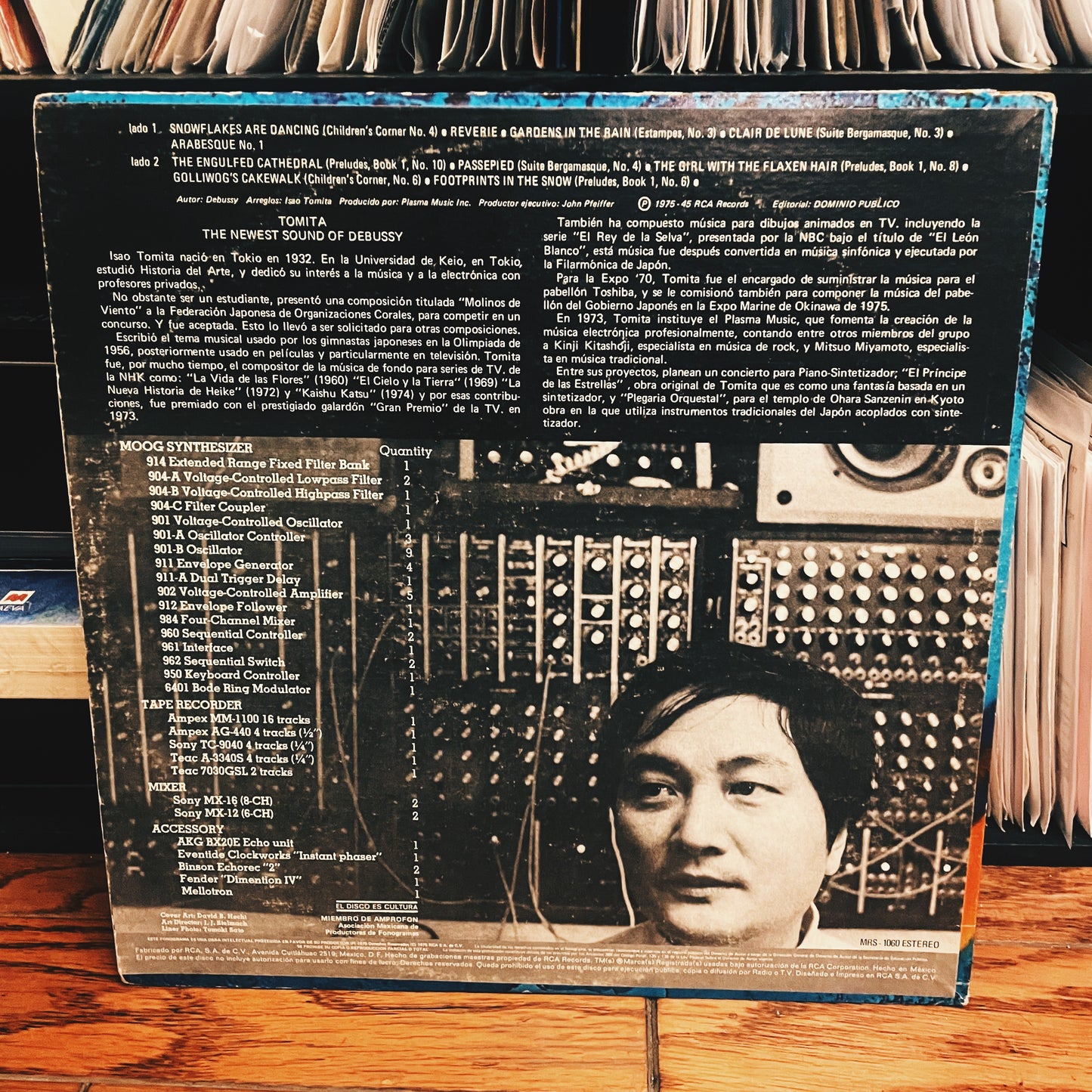 Tomita, Debussy – Snowflakes Are Dancing