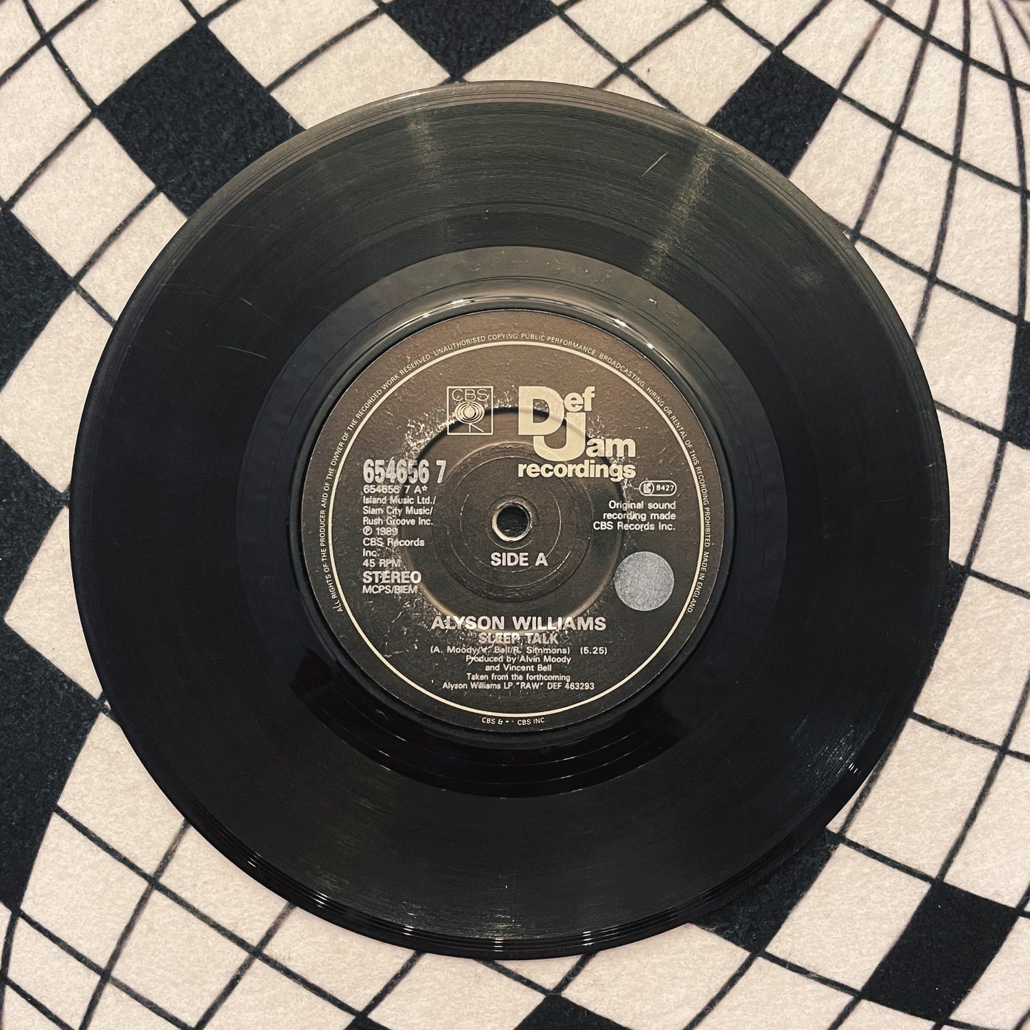 7¨| Alyson Williams – Sleep Talk