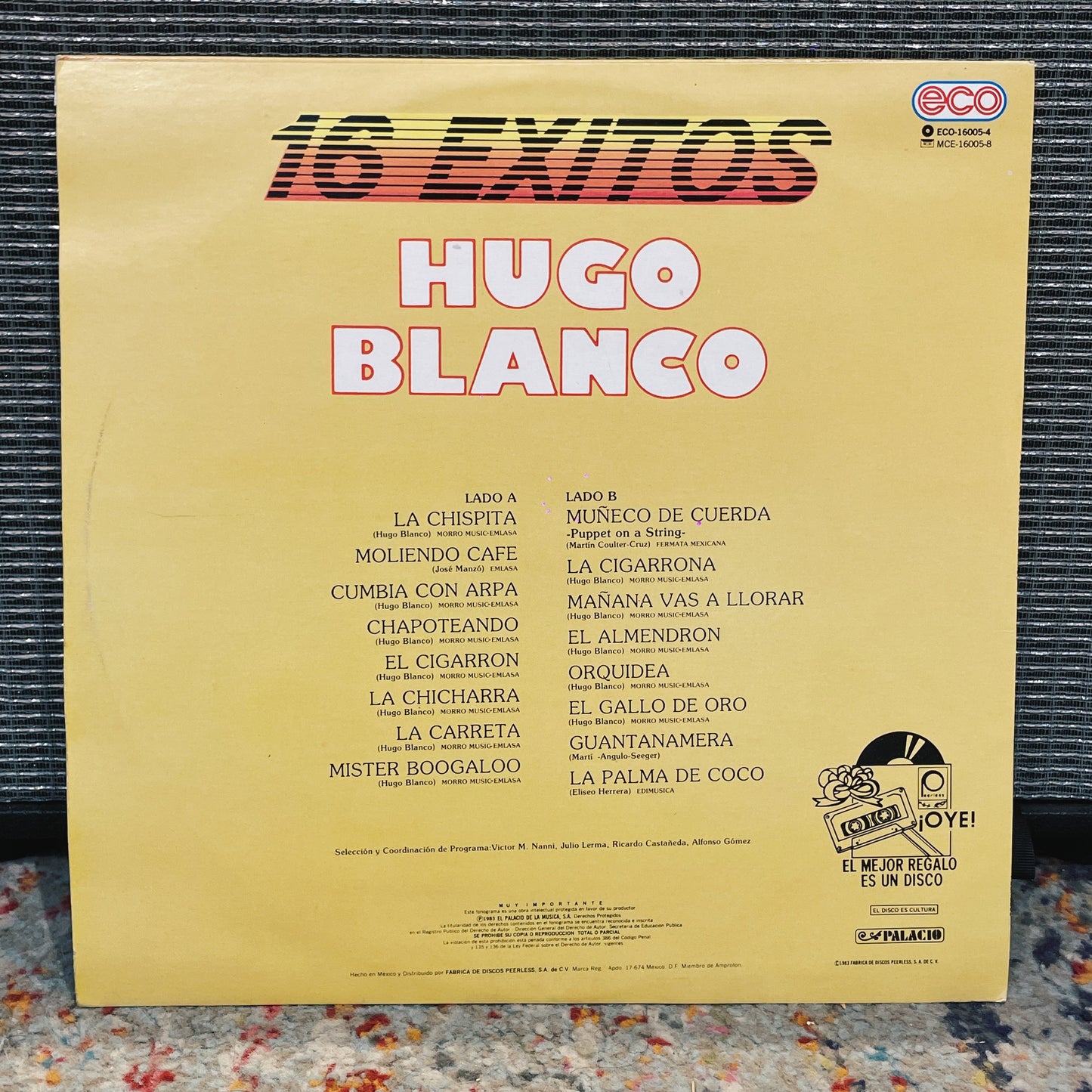 Hugo Blanco – 16 Éxitos
