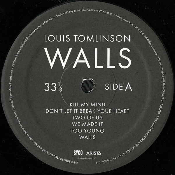Louis Tomlinson – Walls