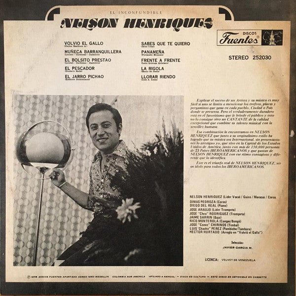 Nelson Henriquez – El Inconfundible - Volvió El Gallo