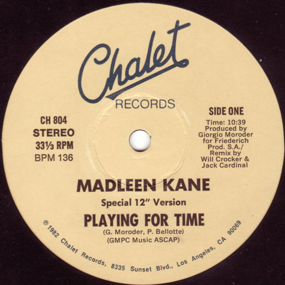 12¨| Madleen Kane – Playing For Time