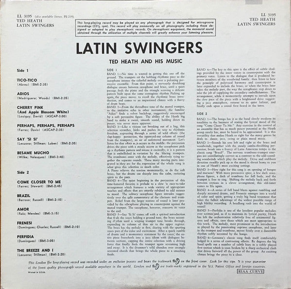 Ted Heath And His Music – Latin Swingers!