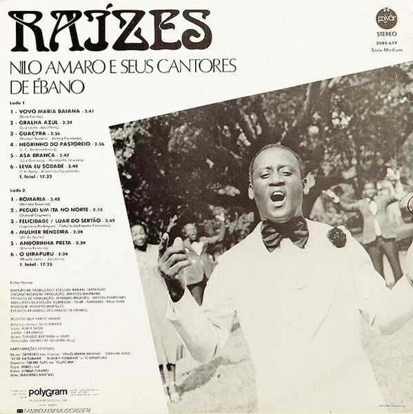 Nilo Amaro E Seus Cantores De Ébano – Raízes