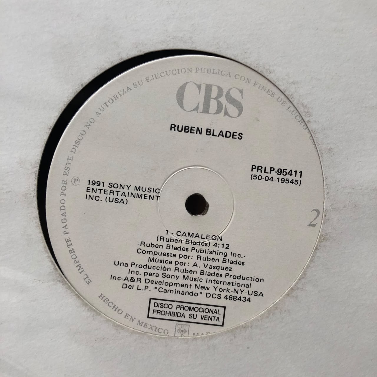 Ruben Blades - Camaleon (12", Maxi, Promo)