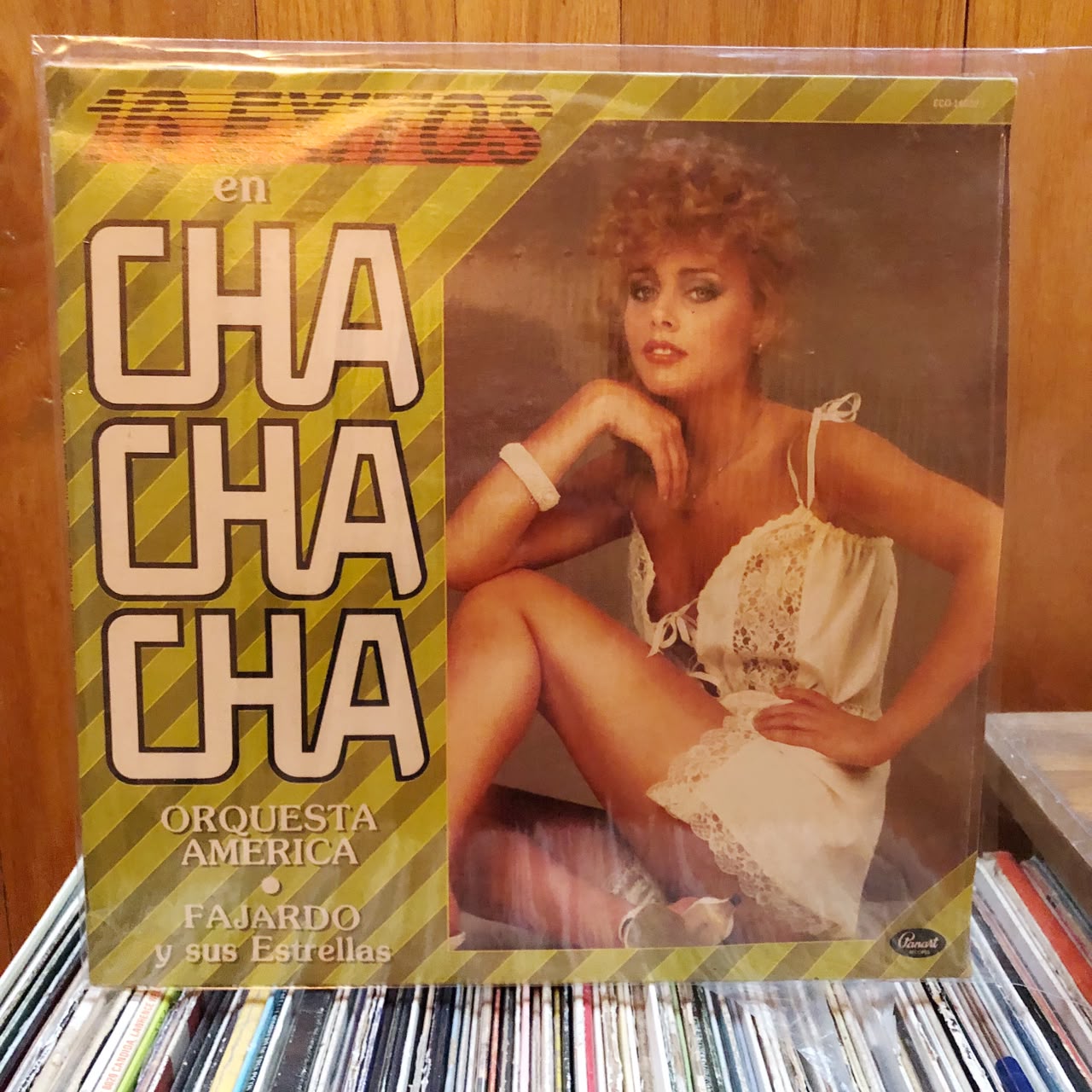 Orquesta America / Fajardo Y Sus Estrellas - 16 Exitos En Cha Cha Cha (LP, Comp)