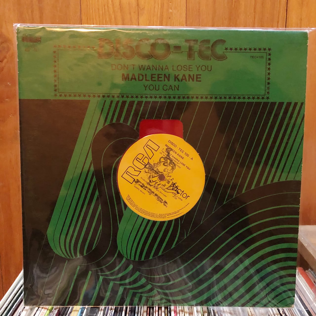 Madleen Kane - Don't Wanna Lose You / You Can (12", Maxi, Red)