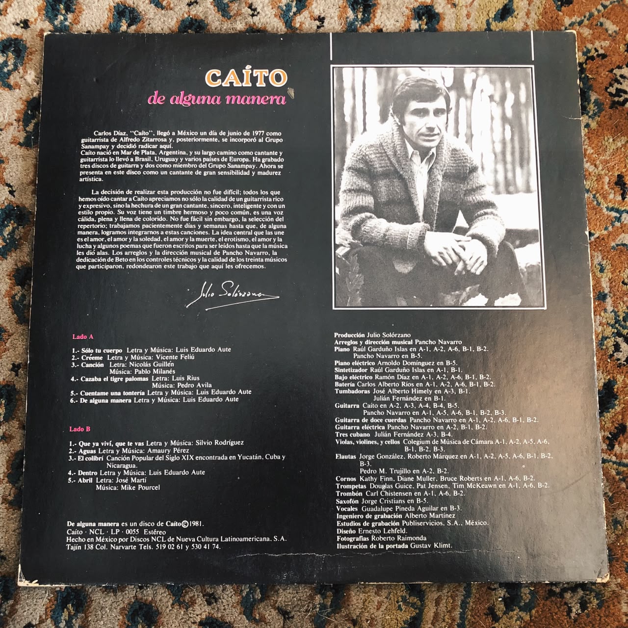 Carlos Díaz – De Alguna Manera