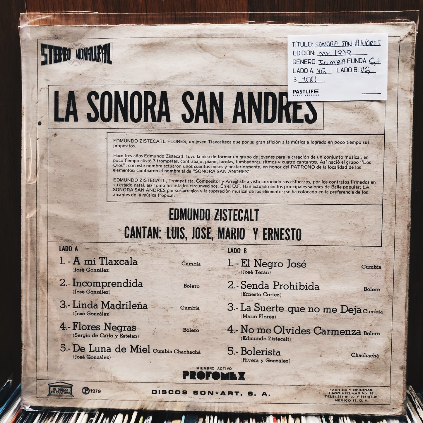 Sonora San Andres – Edmundo Zistecalt