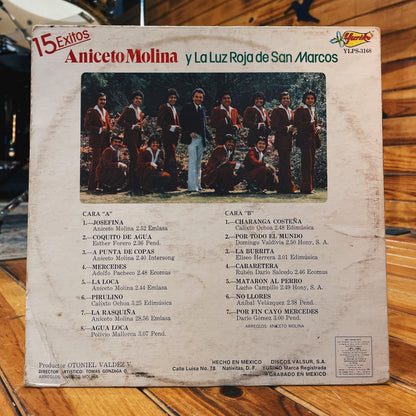 Aniceto Molina Con Luz Roja de San Marcos – 15 Exitos