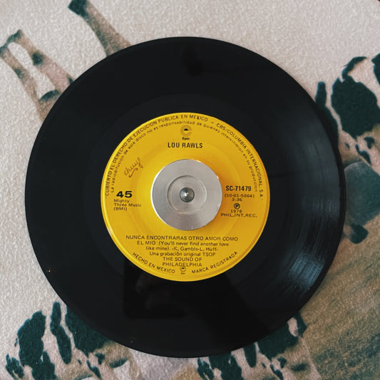 7¨| Lou Rawls ‎– Nunca Encontraras Otro Amor Como El Mio = You'll Never Find Another Love Like Mine / Enamoremonos Otra Vez = Let's Fall In Love All Over Again