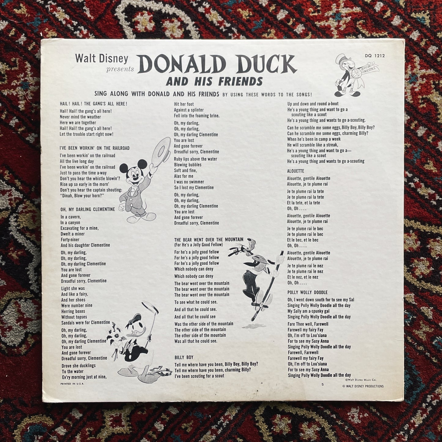 Walt Disney Presents Donald Duck And His Friends