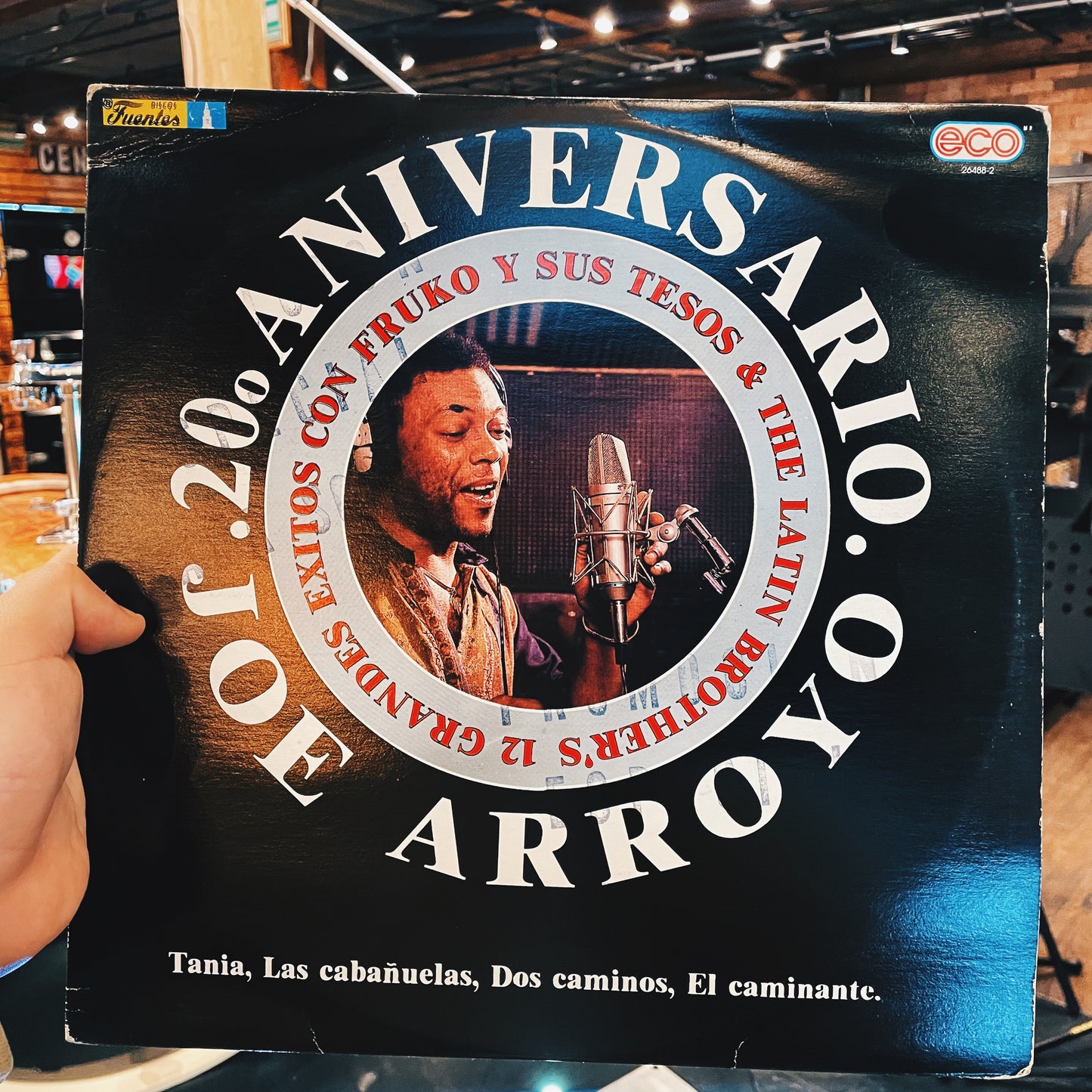 Joe Arroyo ‎– 20 Aniversario 12 Grandes Exitos Con Fruko Y Sus Tesos & The Latin Brothers