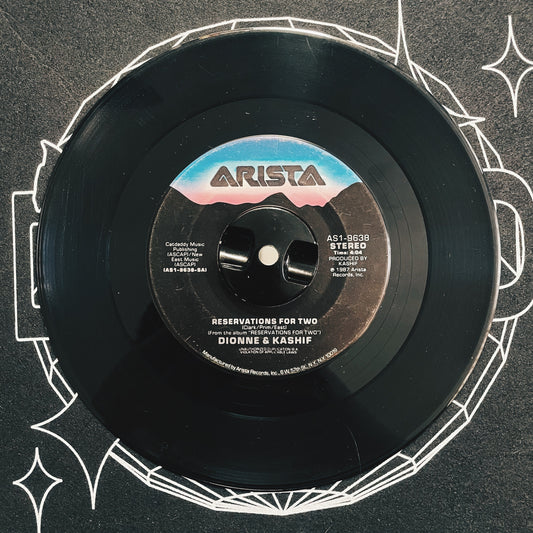 7¨| Dionne & Kashif ‎– Reservations For Two / Dionne Warwick - For Everything You Are