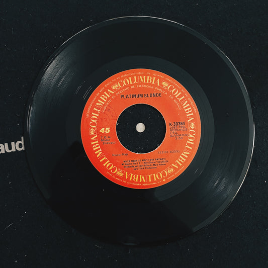 7¨| Platinum Blonde ‎– Crying our love / not in love