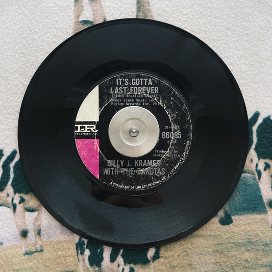 7¨| Billy J. Kramer With The Dakotas ‎– It's Gotta Last Forever