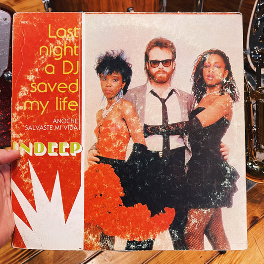 Indeep ‎– Last Night A D.J. Saved My Life = Anoche Salvaste Mi Vida