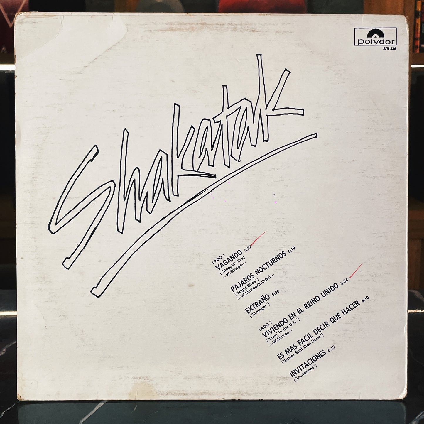 Shakatak - Shakatak (LP Promocional MX)