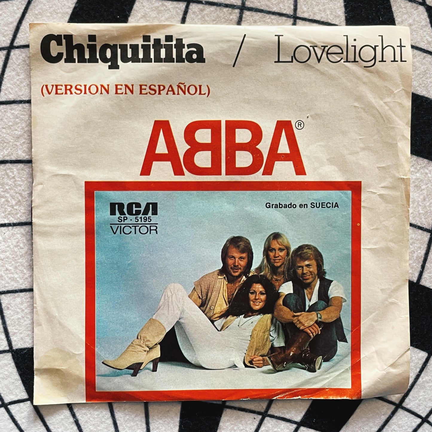 7¨| ABBA ‎– Chiquitita (Version en Español)