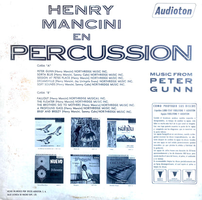 Henry Mancini ‎– Henry Mancini En Percussion (Music From Peter Gunn)