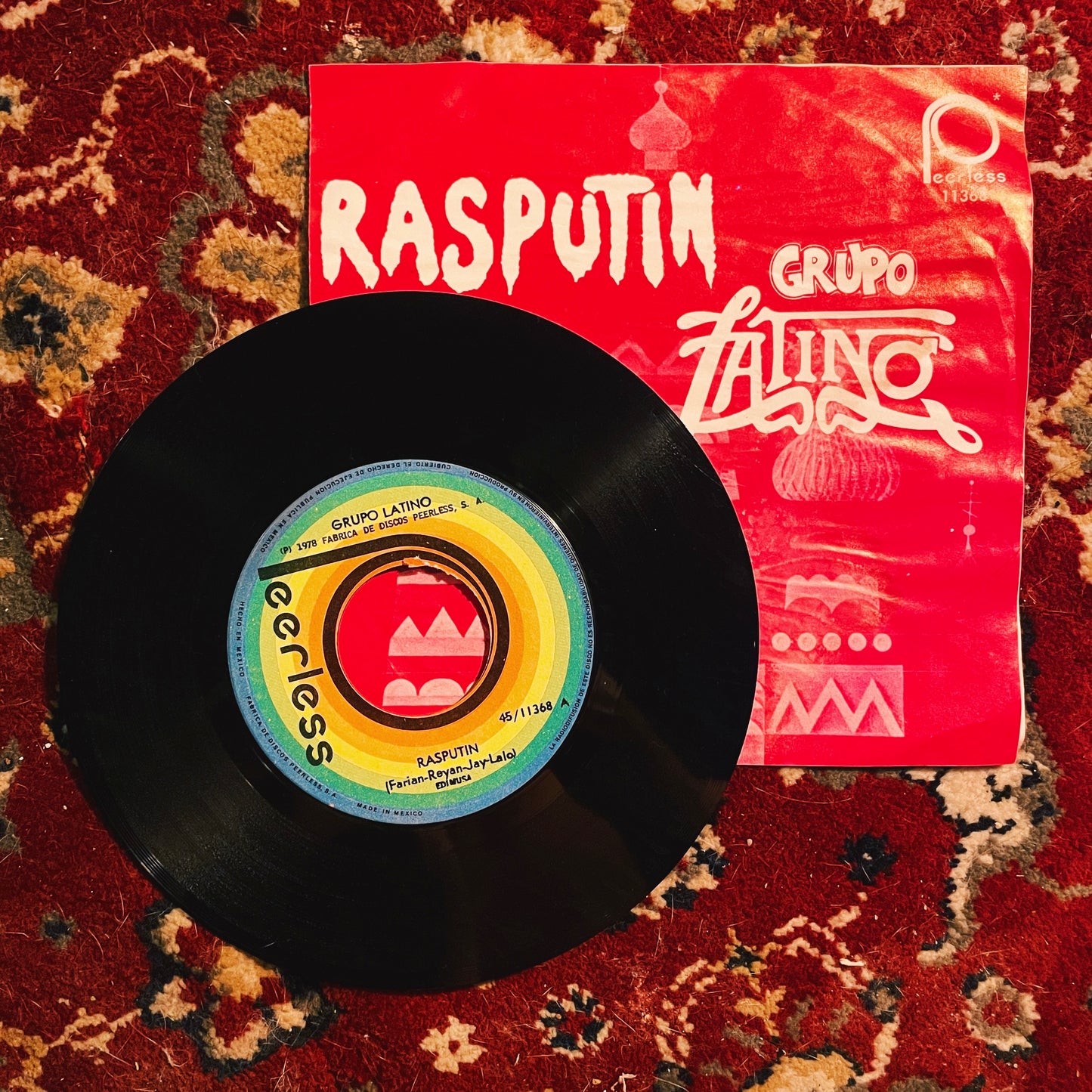 7¨| Grupo Latino ‎– Rasputin