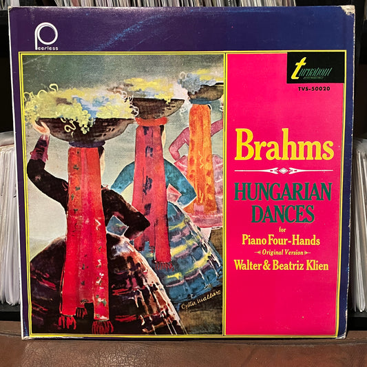 Brahms - Hungarian Dances Piano Four Hands and original version Walter & Beatriz Klien
