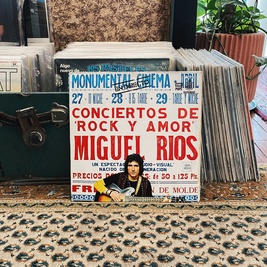 Miguel Ríos ‎– Conciertos De Rock Y Amor En Directo