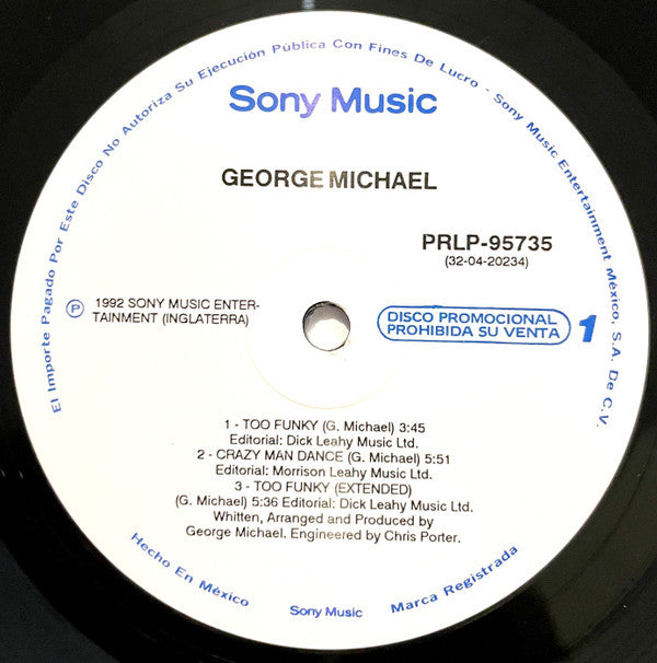 George Michael ‎– Too Funky