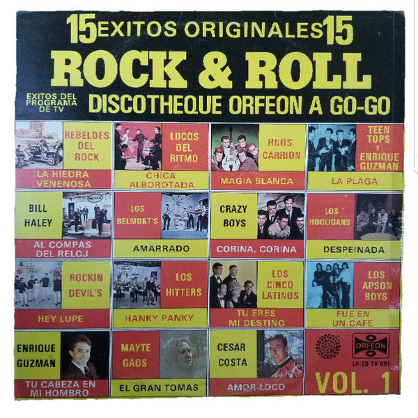 Various ‎– 15 Exitos Originales: Rock & Roll