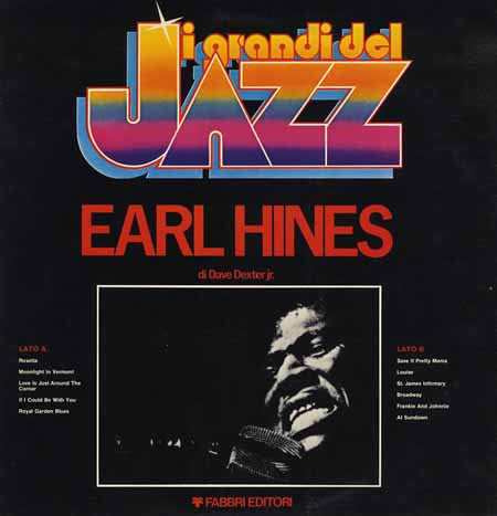 Earl Hines ‎– Earl Hines