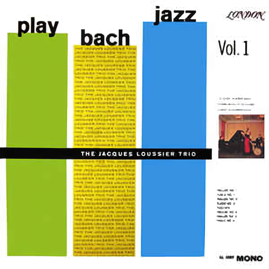 The Jacques Loussier Trio ‎– Play Bach Jazz Vol.1 (PHOTO)
