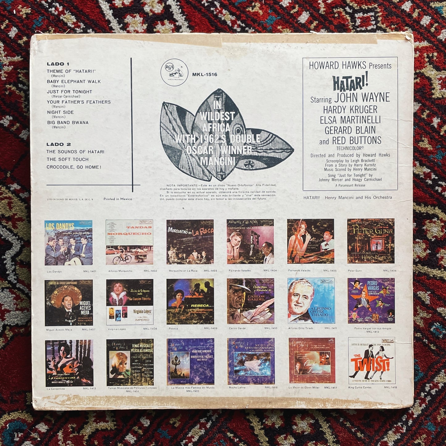 Henry Mancini – Hatari! (Music From The Motion Picture Score)