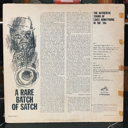 Louis Armstrong And His Orchestra - A Rare Batch Of Satch
