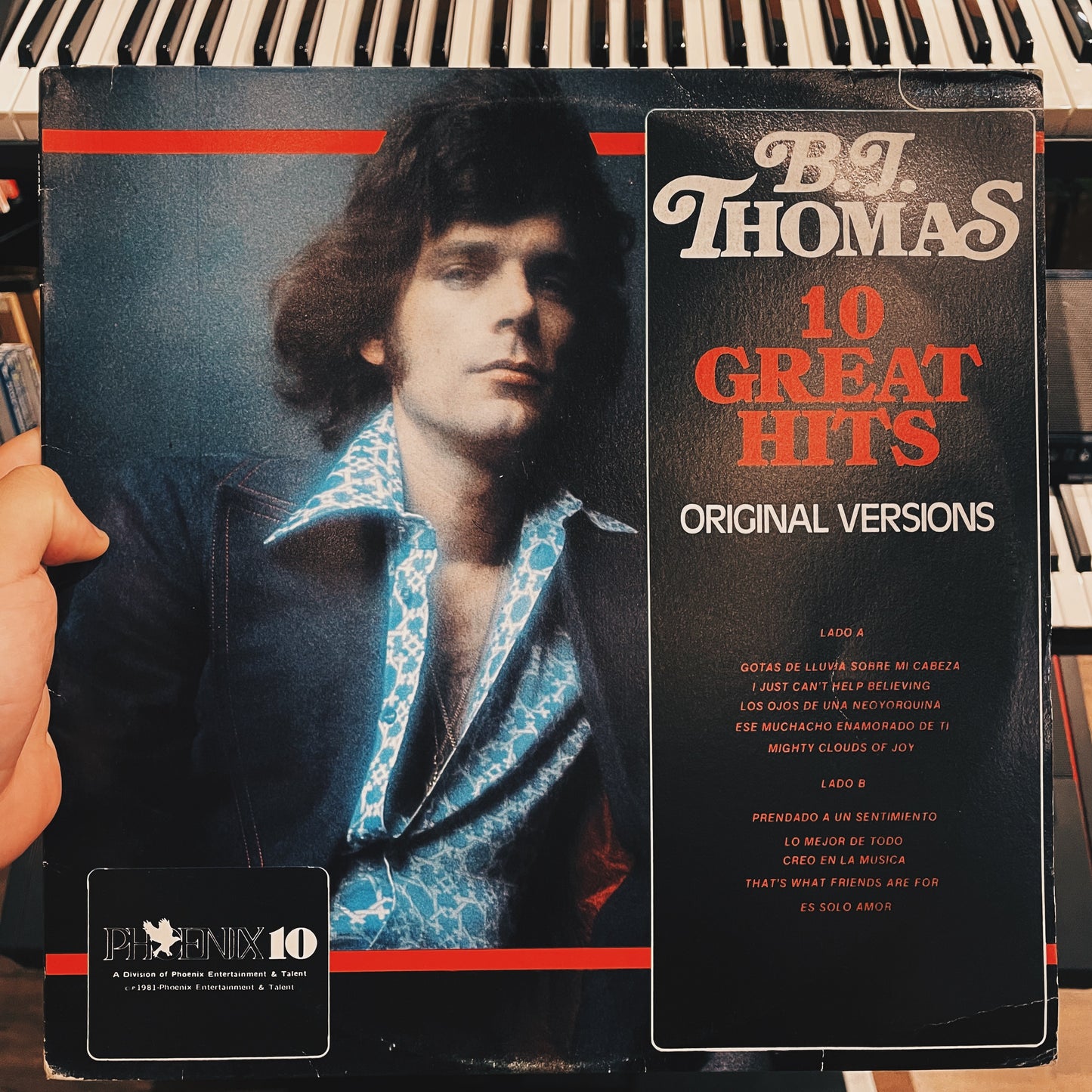 B.J. Thomas ‎– 10 Great Hits (Original Versions)
