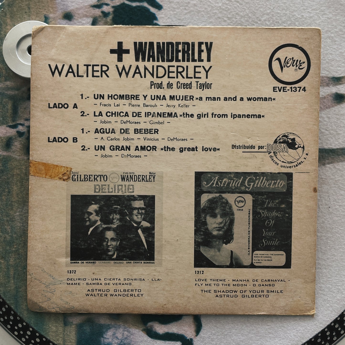 7¨| Walter Wanderley ‎– Un gran amor