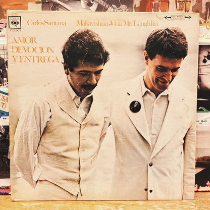Carlos Santana, Mahavisnu John McLaughlin ‎– Amor, Devocion Y Entrega
