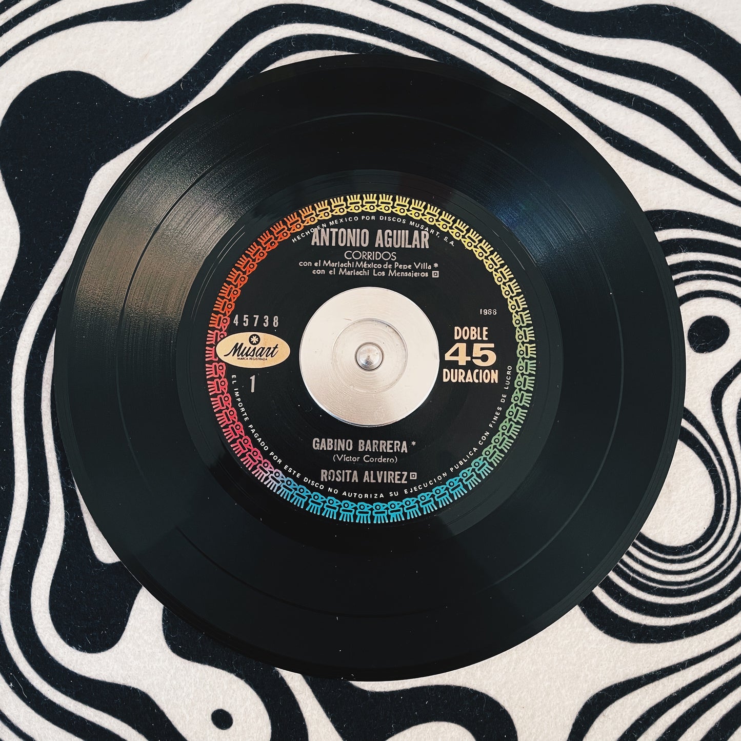 7¨| Antonio Aguilar - Gabino Barrera / Rosita Alvarez EP 4 Tracks