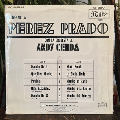 Orquesta De Andy Cerda ‎– Homenaje A Perez Prado Con La Orquesta De Andy Cerda