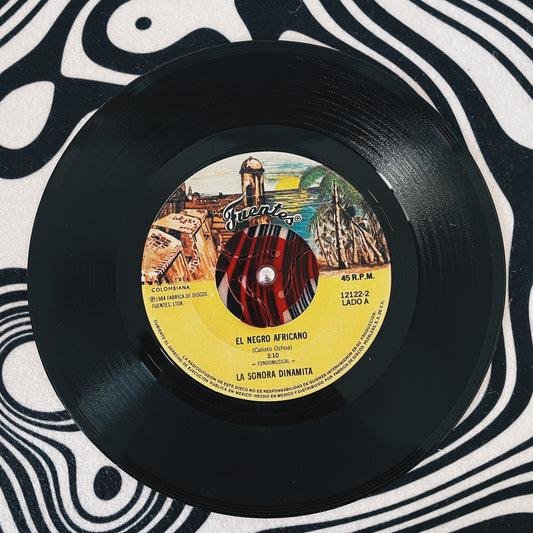 7¨| La Sonora Dinamita ‎– El Negro Africano / Los Manchones